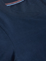 White Stuff Light Blue Nelly 3/4 Sleeve T-Shirt - Image 6 of 6