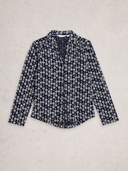 Hellblau - White Stuff Annie Jerseyhemd - Bild 5 von 6