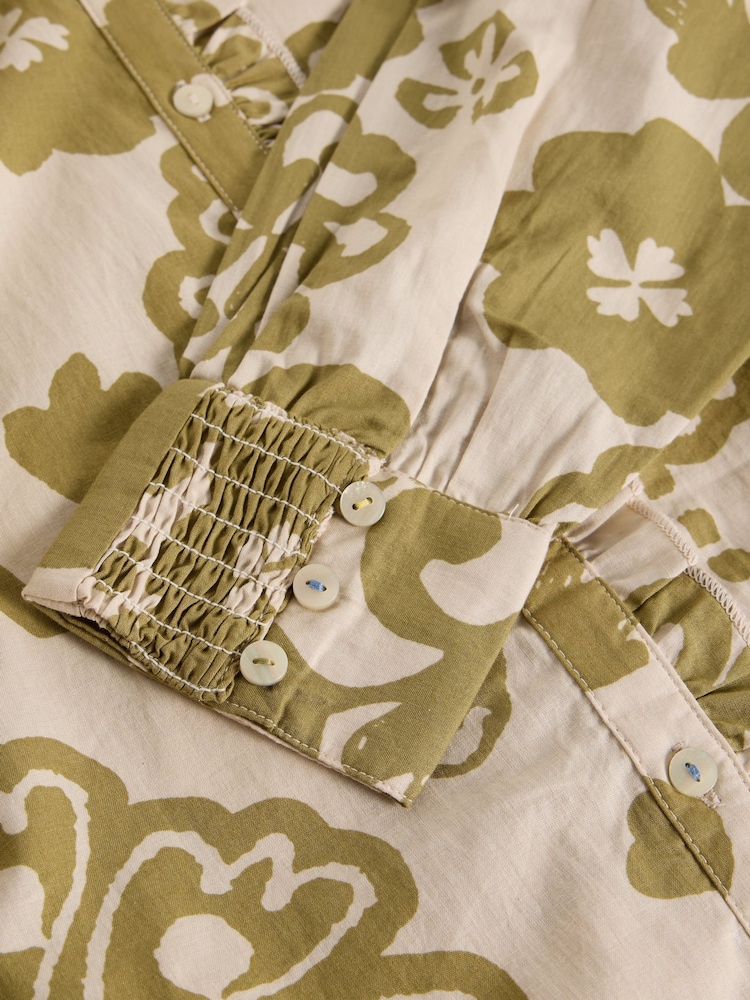 White Stuff Green Aster Shirt - Image 6 of 6 White Stuff Green Aster Shirt - Image 6 of 6