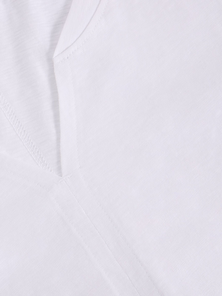 White Stuff White Nelly 3/4 Sleeve T-Shirt - Image 6 of 6