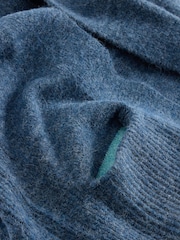 White Stuff Blue Erin Long Line Cardigan - Image 6 of 6