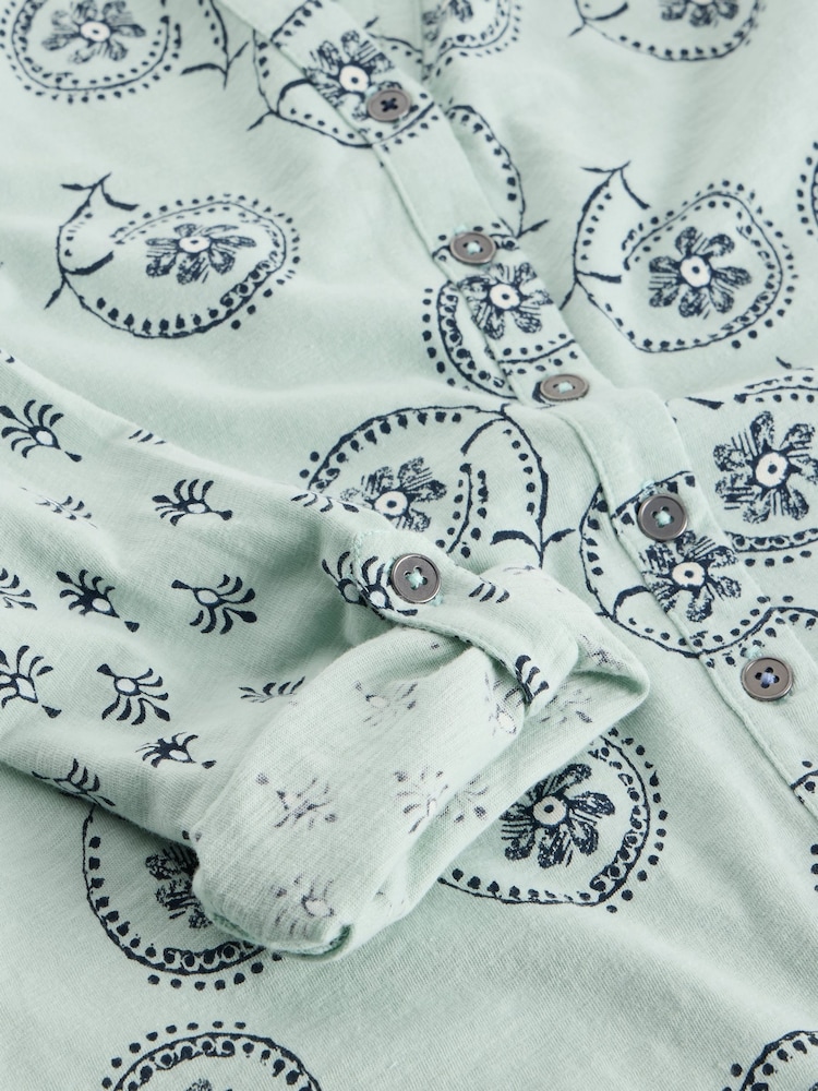 White Stuff Green Annie Jersey Shirt - Image 6 of 6 White Stuff Green Annie Jersey Shirt - Image 6 of 6