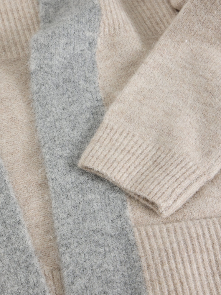 White Stuff Natural Erin Long Line Cardigan - Image 2 of 2 White Stuff Natural Erin Long Line Cardigan - Image 2 of 2