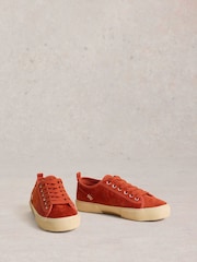 Orange - White Stuff Pippa Cord Lace Up Trainers - Bild 2 von 4
