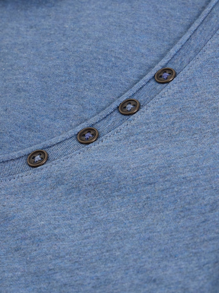 White Stuff Blue Nadia T-Shirt - Image 6 of 6