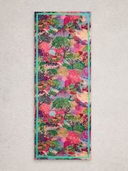White Stuff Pink Sophie Printed Scarf - Image 2 of 3