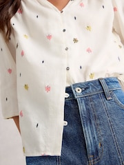 Blanco - White Stuff Rae Cotton Top - Imagen 4 de 6