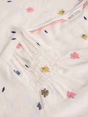 Blanco - White Stuff Rae Cotton Top - Imagen 6 de 6