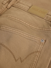 White Stuff Brown Tia Wide Leg Crop Jeans - Image 6 of 6
