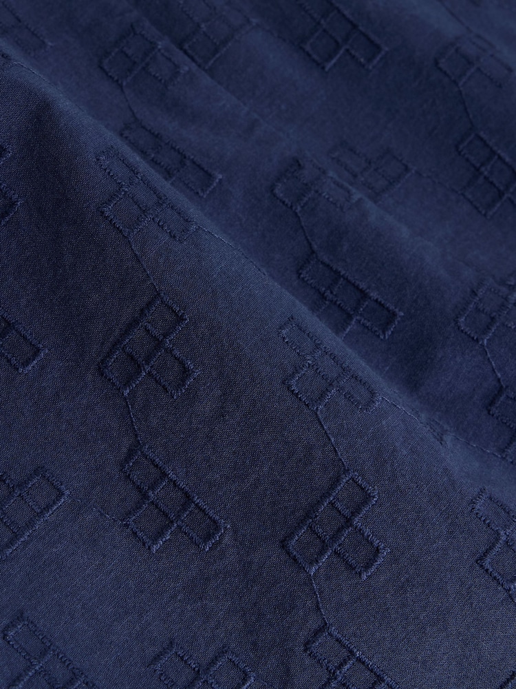 White Stuff Blue Vera Broderie Dress - Image 6 of 6