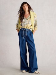 Amarillo - White Stuff Rae Cotton Top - Imagen 3 de 6
