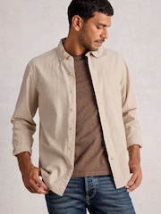 Natural - Camisa listrada Bruton da White Stuff - Imagem 3 de 6