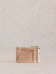 White Stuff Metallic Celia Card Holder Purse - Image 4 of 4