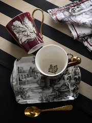 Laurence Llewelyn-Bowen Multi Festivo Porcelain Mug & Tray Set - Image 1 of 3