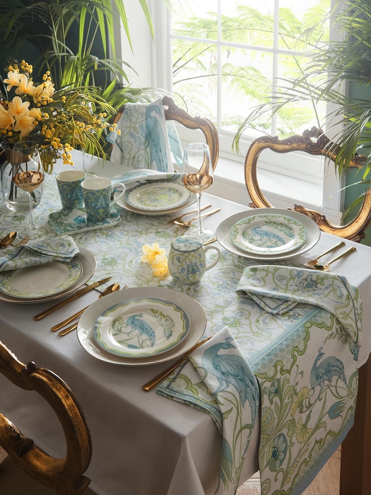 Laurence Llewelyn-Bowen Palm Court Porcelain Side Plate Set - صورة 4 من 4