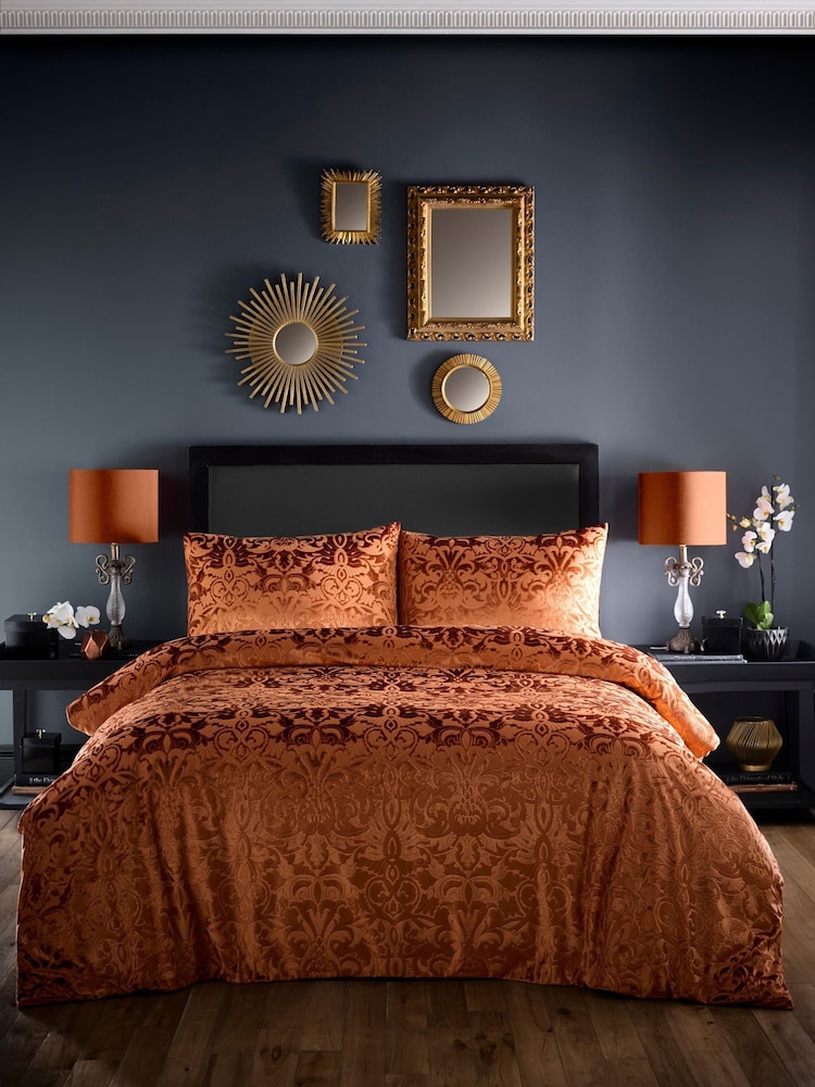 Laurence Llewelyn-Bowen Spice Firenza Jacquard Duvet Cover Set - Image 1 of 4 Laurence Llewelyn-Bowen Spice Firenza Jacquard Duvet Cover Set - Image 1 of 4