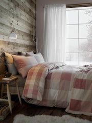 Appletree Natural Ashford Check Brushed Duvet Cover Set - Image 4 of 4