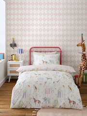 Bedlam Multi Circus Time Easy Care Duvet Cover Set - Image 1 of 3