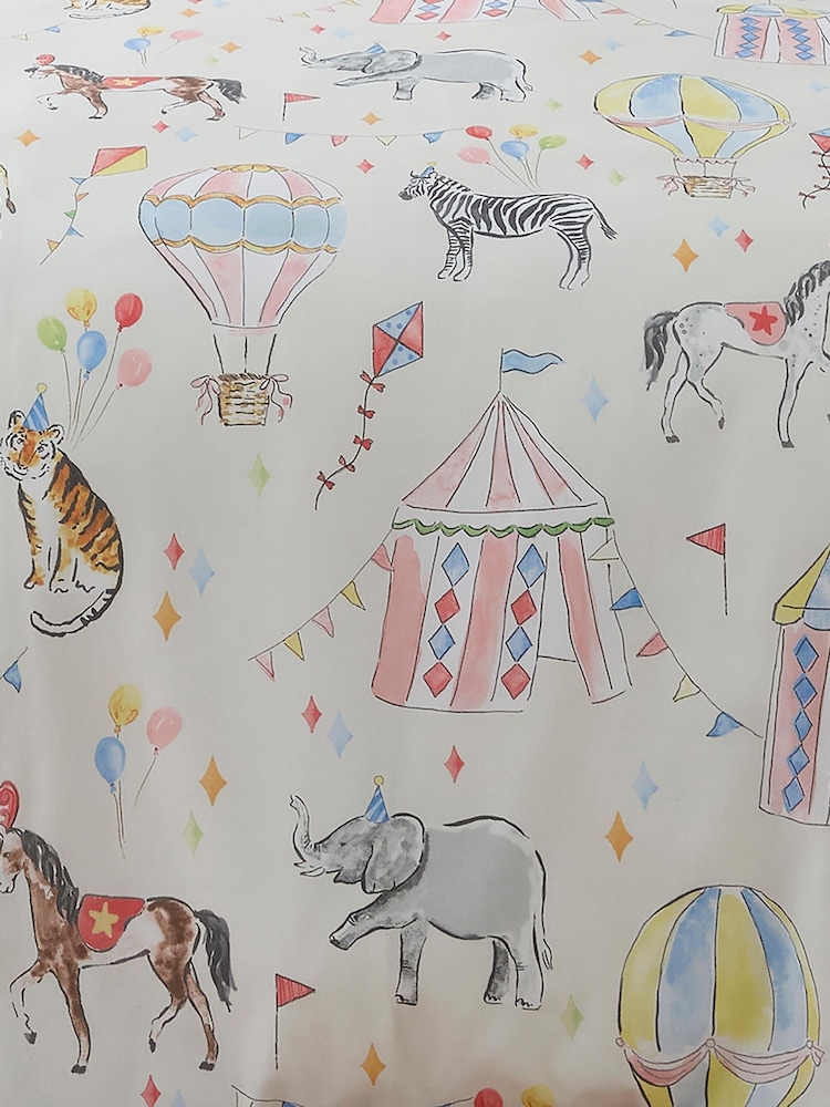 Bedlam Multi Circus Time Easy Care Duvet Cover Set - Image 3 of 3