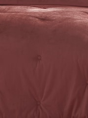 Appletree Pink Austell Velvet Bedspread - Image 3 of 3