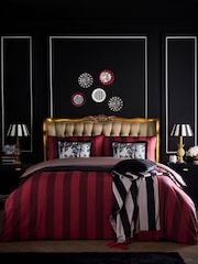 Laurence Llewelyn-Bowen Festivo Stripe Tasselled Throw - صورة 3 من 5