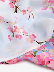 B by Ted Baker Viscose Blue Floral Cover-Up - Image 4 sur 5