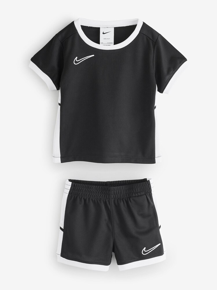 Nike Black Infant Academy 25 T-Shirt And Shorts Set - Image 1 of 1