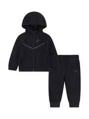 Nike Black Tech Fleece Tracksuit Set - Image 1 of 6