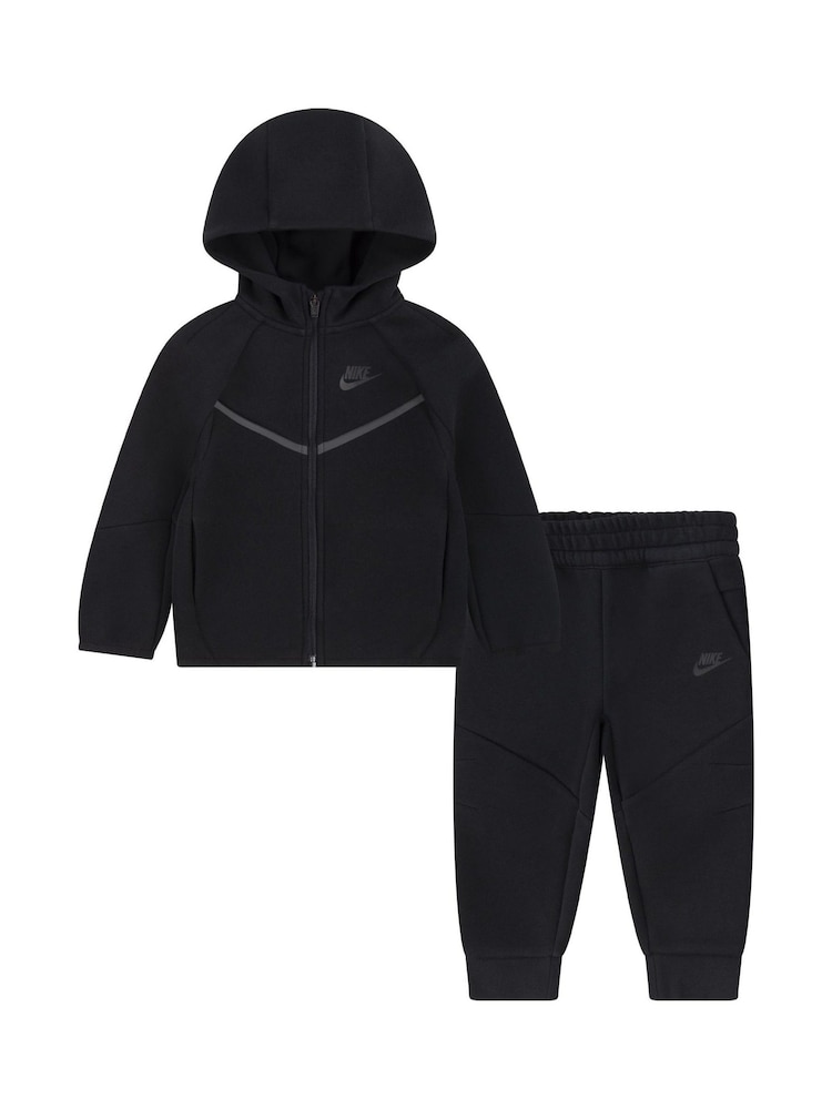 Nike Black Tech Fleece Tracksuit Set - Image 1 of 6