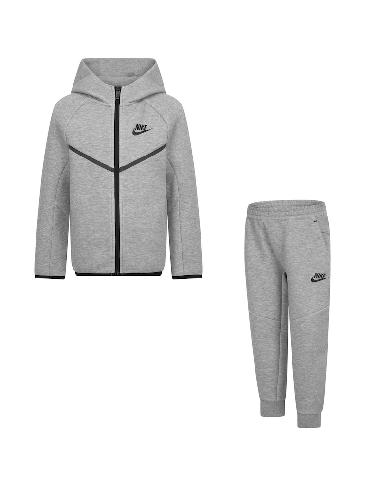 Nike Grey Tech Fleece Tracksuit Set - Image 1 of 5