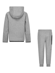 Nike Grey Tech Fleece Tracksuit Set - Image 2 of 5