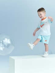 Nike White Infant Swoosh Ankle Socks 6 Pack - Image 7 of 12