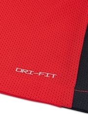 Nike Red Dri-Fit Academy T-Shirt And Shorts Set - Image 3 of 5