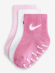 Nike Pink Gripper Socks - Image 1 of 4