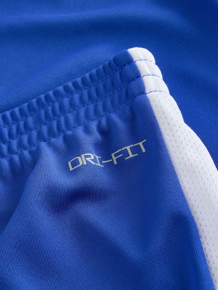 Nike Royal Blue Dri-FIT Academy T-Shirt and Shorts Set - Image 4 of 4 Nike Royal Blue Dri-FIT Academy T-Shirt and Shorts Set - Image 4 of 4