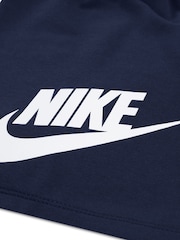 Nike Grey/Navy Club Hbr T-Shirt And Shorts Set - Image 5 of 5