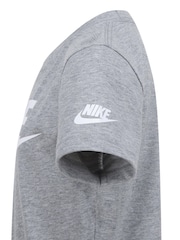 Nike Grey Heather Club HBR T-Shirt - Image 5 of 5