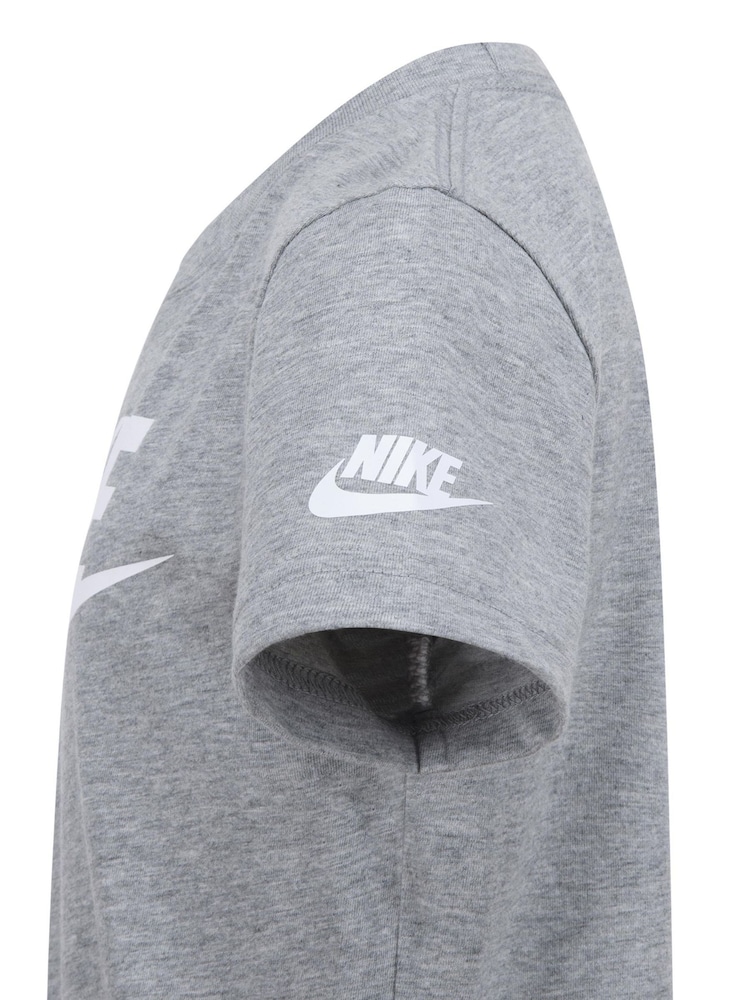 Nike Grey Heather Club HBR T-Shirt - Image 5 of 5