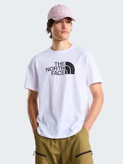 Alb - The North Face M Evolution Half Dome Regular Short Sleeve T-Shirt - Imaginea 1 din 3