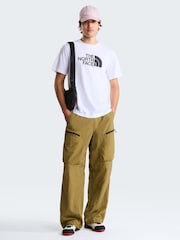 Alb - The North Face M Evolution Half Dome Regular Short Sleeve T-Shirt - Imaginea 3 din 3