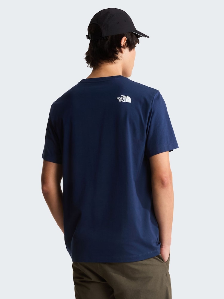 The North Face Blue Evolution Half Dome T-Shirt - Image 2 of 3