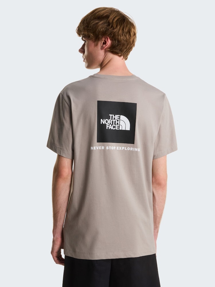 The North Face Brown Evolution Box NSE T-Shirt - Image 1 of 6 The North Face Brown Evolution Box NSE T-Shirt - Image 1 of 6