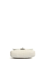 Chanel White Chain Around Flap Shoulder Bag - Image 5 of 7