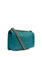 Chanel Green Boy Medium Shoulder Bag - Image 3 of 7