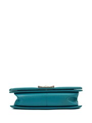 Chanel Green Boy Medium Shoulder Bag - Image 5 of 7