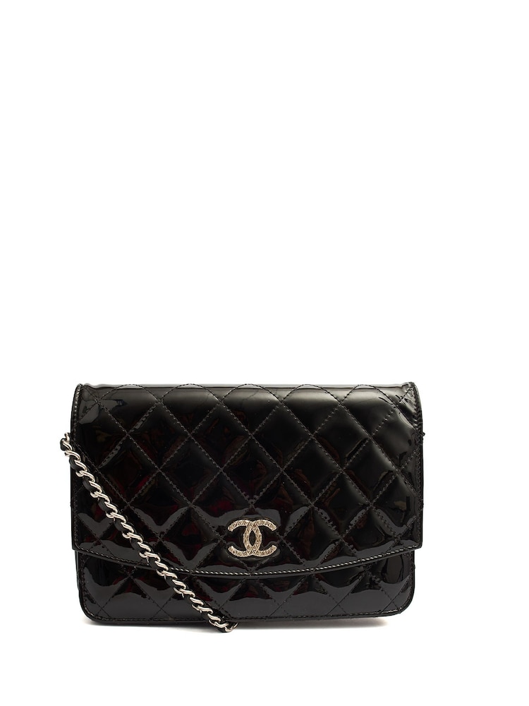 Chanel Black Wallet On Chain Cross Body - Image 1 of 7