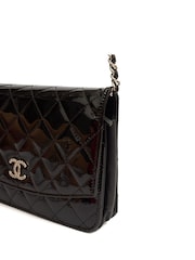 Chanel Black Wallet On Chain Cross Body - Image 6 of 7