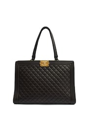 Chanel Boy Tote In Black - Image 1 of 7