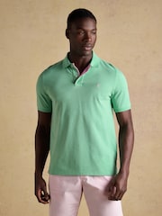 Joules Blue/Pink Woody Polo Shirts Blue/Pink/Green 3 Pack - Image 2 of 10