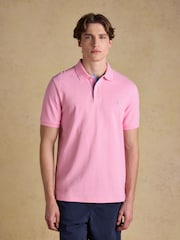 Joules Blue/Pink Woody Polo Shirts Blue/Pink/Green 3 Pack - Image 3 of 10